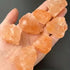 Natural Himalayan Pink Salt Raw Stones, Translucent to Opaque Mineral Chunks for Home Decor and Crafts