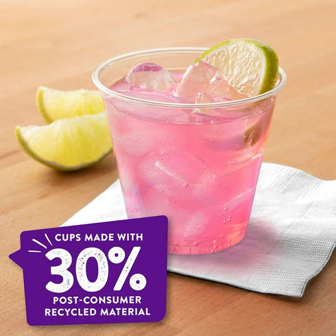 Member’s Mark Clear Plastic Cups, 9 oz., 264 Count | Disposable Party & Beverage Cups