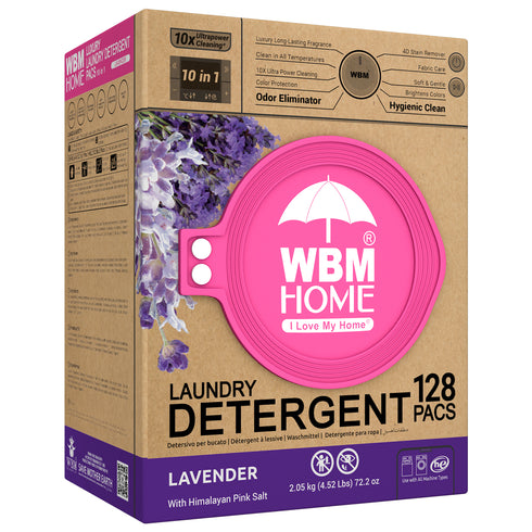 WBM Laundry Detergent Pods | Luxury Lavender Scent