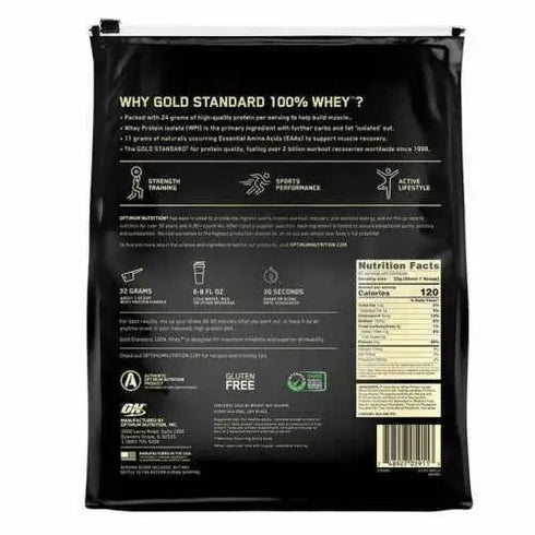 Optimum Nutrition Gold Standard 100% Whey Protein Powder, Extreme Milk Chocolate, 24g Protein per Serving, 5.64 lbs Bag