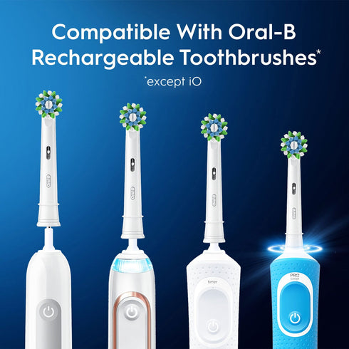 Oral-B CrossAction X Replacement Brush Heads, 10 ct