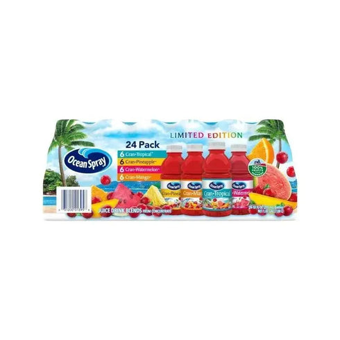 Ocean Spray, Cranberry Juice, Variety Pack, 10 fl oz, 24-Count