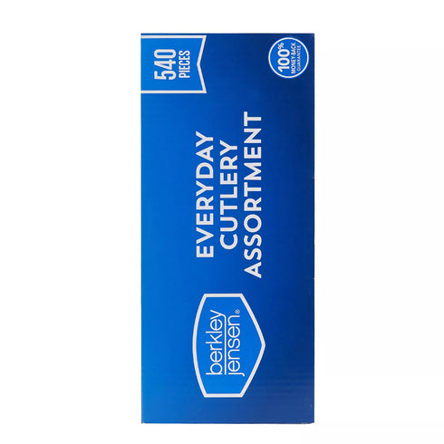 Berkley Jensen Everyday Plastic Cutlery Assortment, 540 ct.