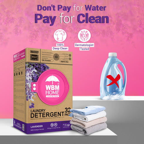 WBM Laundry Detergent Pods | Luxury Lavender Scent