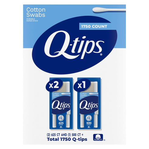 Q-Tips Cotton Swabs, 1750 ct