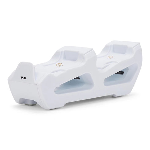 PowerA Duo Charging Station for Xbox Series X/S Controllers – White Dual Controller Charger with Rechargeable Batteries
