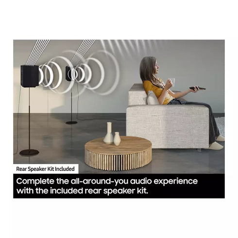 Samsung HW-Q65C 5.1-Channel Soundbar with Wireless Subwoofer & Dolby Atmos