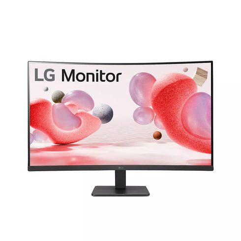 LG 32" FHD Curved 100Hz Monitor with FreeSync – Immersive Wide Display for Work & Gaming