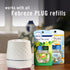 Febreze PLUG Scented Oil Starter Kit, Warmer + 2 Downy & 1 Downy Calm Refills