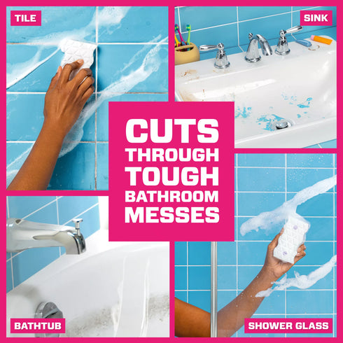 Mr. Clean 2-In-1 Bathroom Magic Eraser Sponges, 11 ct.