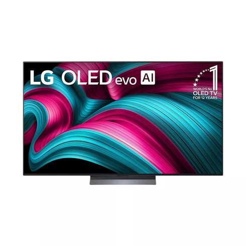 LG 65" OLED C5 Evo AI 4K Smart TV with Dolby Vision, Gaming Features & 5-Year Coverage