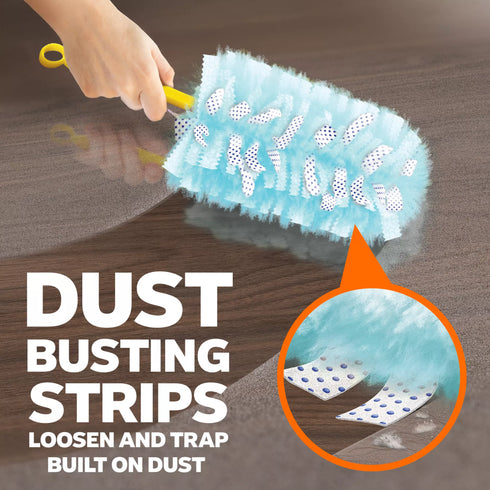 Swiffer Duster Starting Kit with Short Handle, 24 Duster Refills