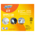 Swiffer Duster Starting Kit with Short Handle, 24 Duster Refills