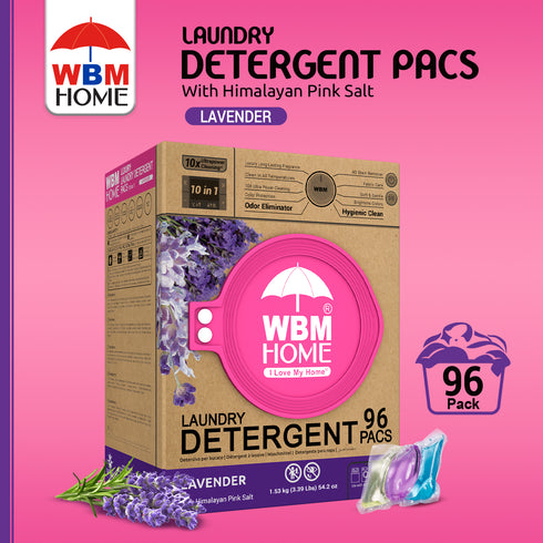 WBM Laundry Detergent Pods | Luxury Lavender Scent