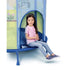Bluey 4' Kids Trampoline with Soft Play Balls