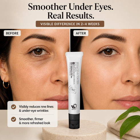 WBM BEAUTY Eye Gel with Metal Roller | 20ml
