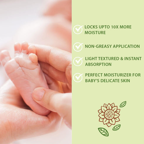 WBM Baby Care 3-in-1 Baby Shampoo, 100% Plant Based Conditioner, 10 fl oz