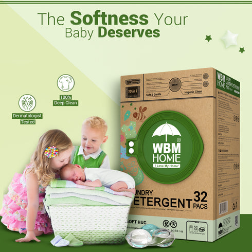 WBM Laundry Detergent Pods | Luxury Soft Hug Scent