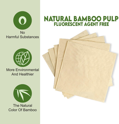 WBM Care Bamboo Facial Tissues Bulk Box, Soft & Eco-Friendly, 150 Sheets per Pack