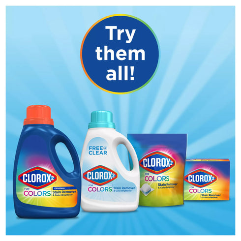 Clorox 2 for Colors Max Performance Stain Remover, 102 loads/112.75 oz.