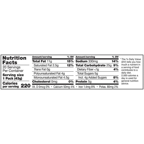 Lance Toasty Peanut Butter Mini Sandwich Crackers 40-Pack