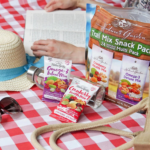 Nature's Garden Trail Mix Snack Packs, 1.2 oz., 24 Pack - Single-Serve Packs