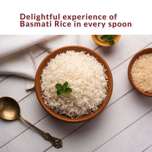 HIMALAYAN CHEF Parboiled Basmati Rice Long Grain | 2 lbs