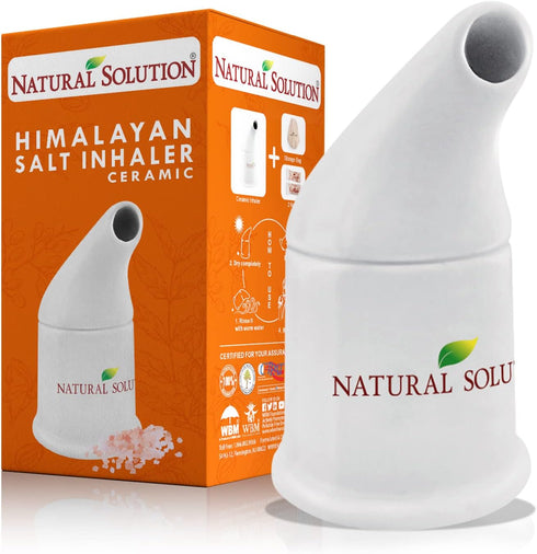 Natural Solution Ceramic Pink Salt Inhaler