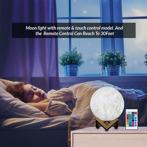 Moon Lamp Multicolor | HIMALAYAN GLOW
