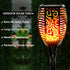 WBM Smart Solar Torch Light with Flickering Flame, Outdoor Solar Lights for Yard, with 96 LED Torches, 43 Inches Long, Waterproof LED Night Light - 2 Pcs