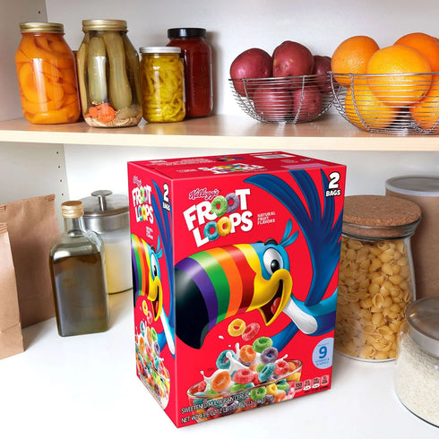 Froot Loops Breakfast Cereal 43.6 oz., 2 pk.