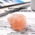Natural Himalayan Pink Salt Raw Stones, Translucent to Opaque Mineral Chunks for Home Decor and Crafts