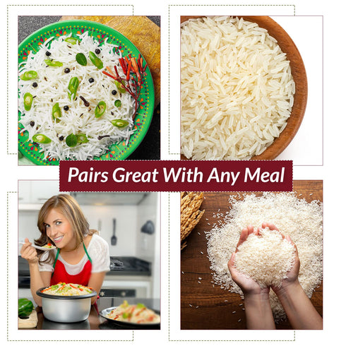 HIMALAYAN CHEF Parboiled Basmati Rice | 10 lbs