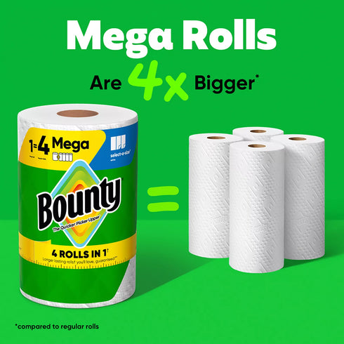 Bounty Select-a-Size Paper Towels, 12 pk./93 sheets per roll