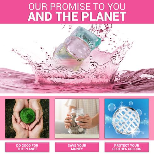 WBM Laundry Detergent Pods | Luxury Rose Scent