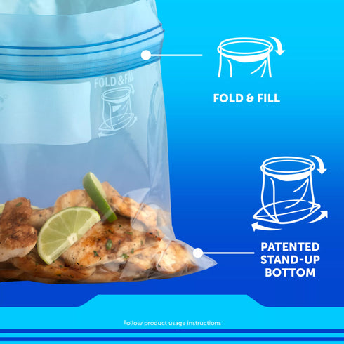 Ziploc Gallon Storage Freezer Bags, 152 ct.