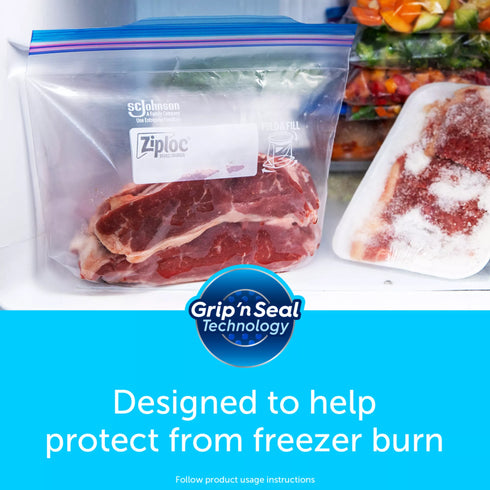 Ziploc Gallon Storage Freezer Bags, 152 ct.