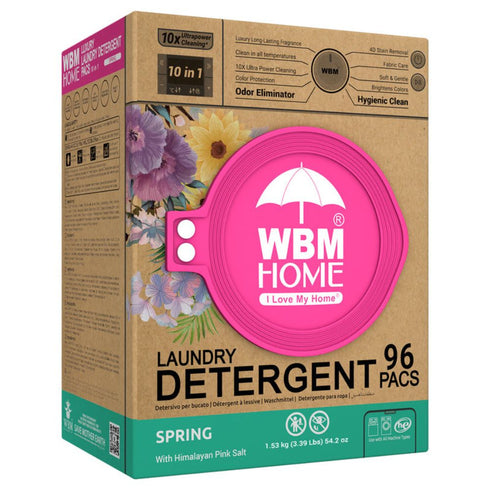 WBM Laundry Detergent Pods | Luxury Spring Scent