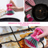 3 Count WBM Dish Scrubber with Soap Dispenser, Non-Slip Good Grip, Kitchen Brush