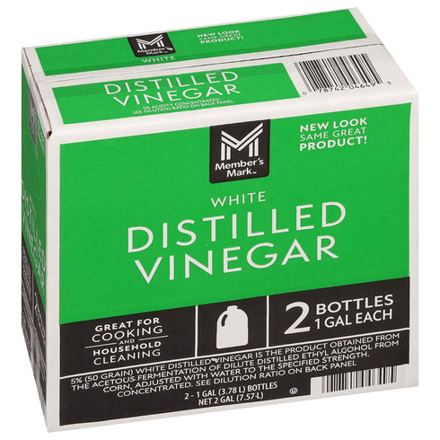 Distilled White Vinegar, 1 gal., 2 pk
