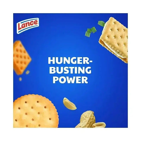 40 Count – Lance Sandwich Crackers Variety Pack, Includes a Mix of Classic Flavors Like Peanut Butter and Cheese