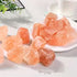 Natural Himalayan Pink Salt Raw Stones, Translucent to Opaque Mineral Chunks for Home Decor and Crafts