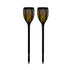 WBM SMART LED Flickering Flame Solar Lamp, 2 Pcs
