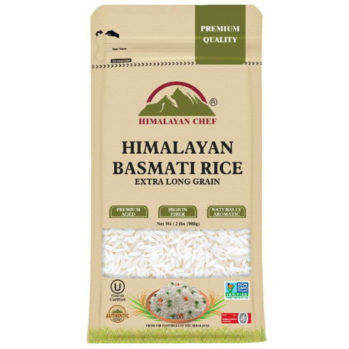 Himalayan Chef Basmati Rice Extra-Long Grain | 2 lbs