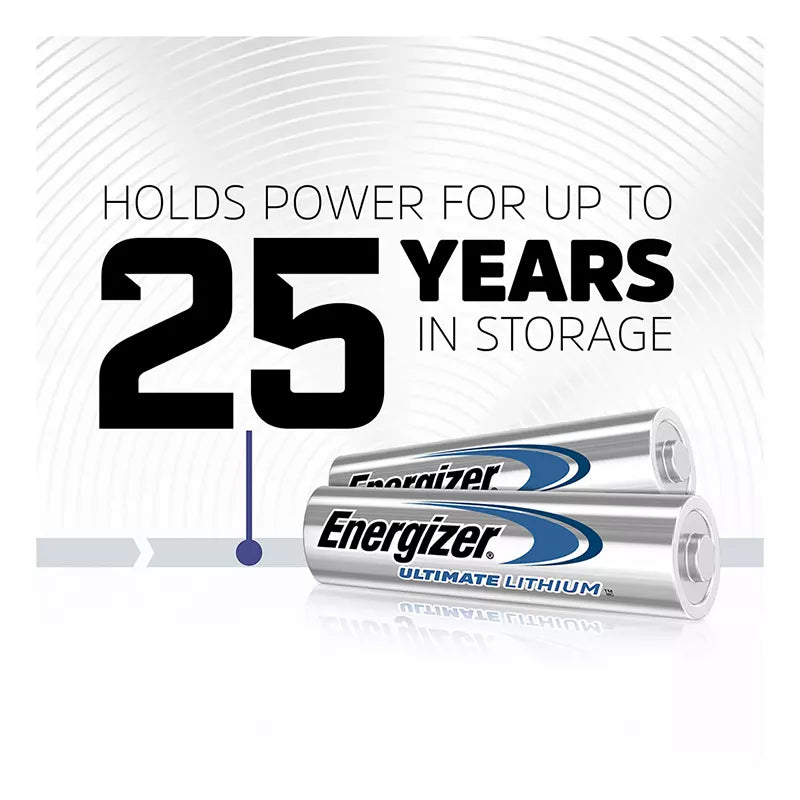 Energizer Ultimate Lithium AAA Batteries, 18 ct – Long-Lasting Triple A Batteries for High-Drain Devices