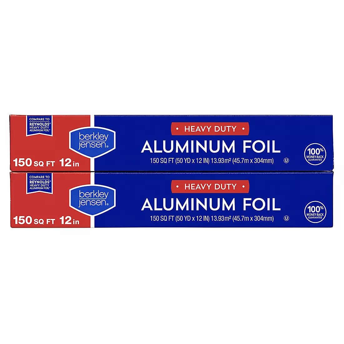 Berkley Jensen Heavy Duty Aluminum Foil, 2 pk./150 sq. ft.